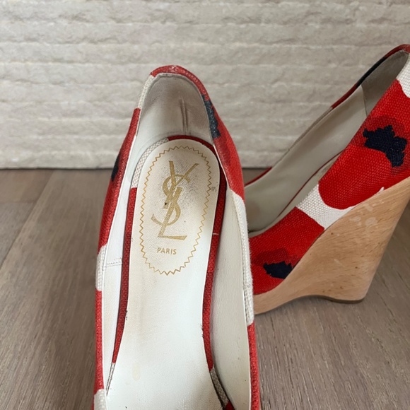 YSL Saint Laurent wedges - Picture 5 of 9
